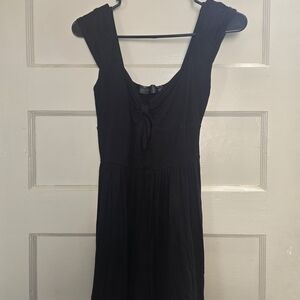 Black Foxblood Romper
